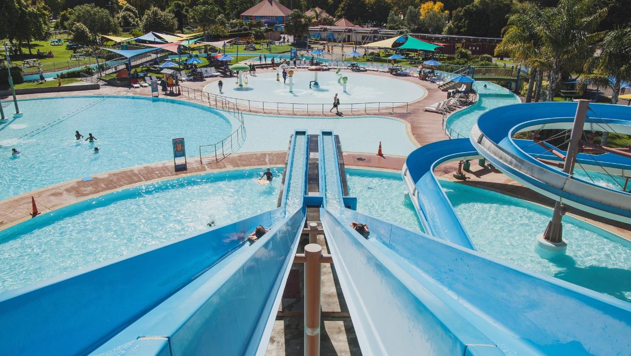Kiwi Water Park: Inflatable Water Fun Awaits at Cromwell Water Park